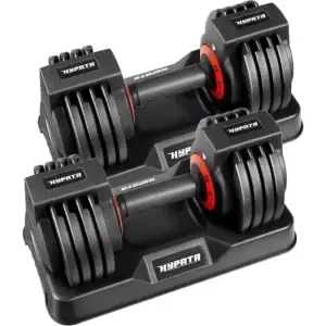 25-55 lbs Adjustable Dumbbells Set