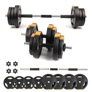 Adjustable 2 in 1 Dumbbells Set for Home Gym
